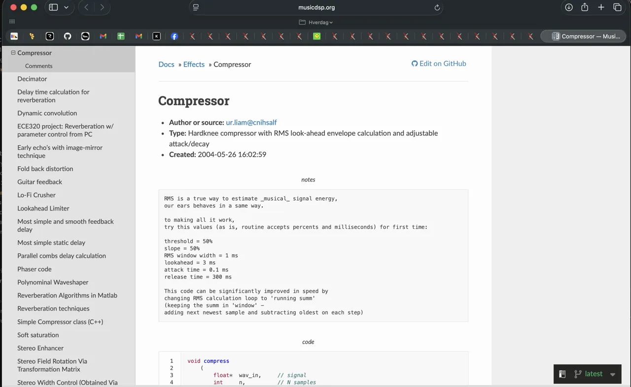late-night research, papers, prototypes, and spectral processing