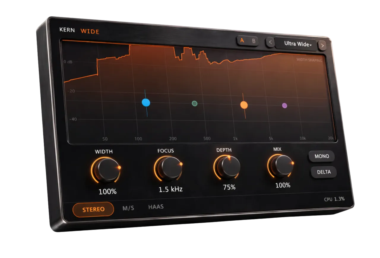 KERN WIDE plugin interface
