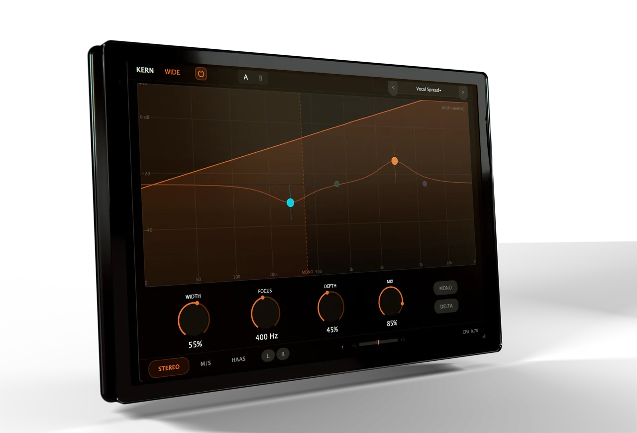 KERN WIDE plugin interface