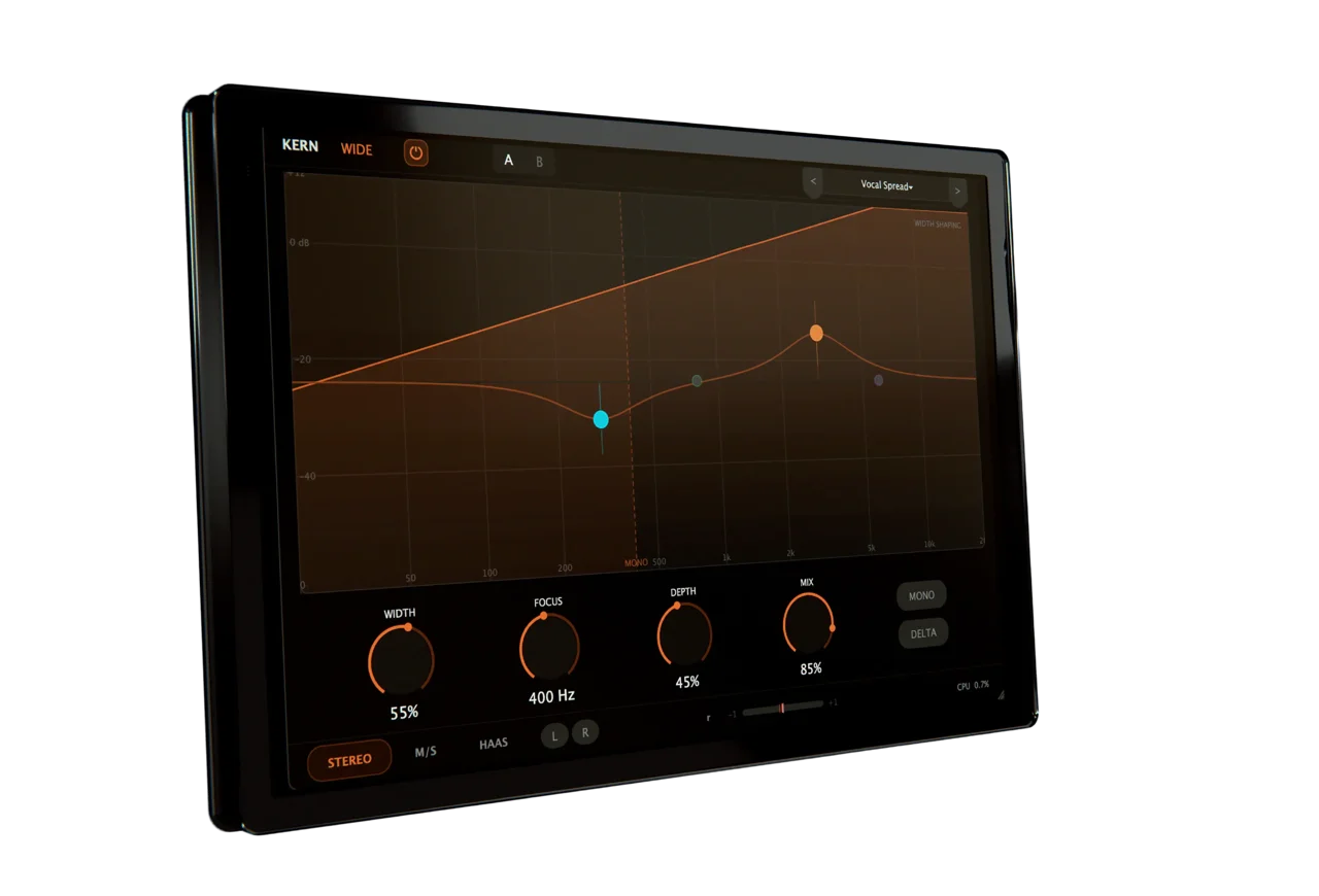 KERN WIDE plugin interface