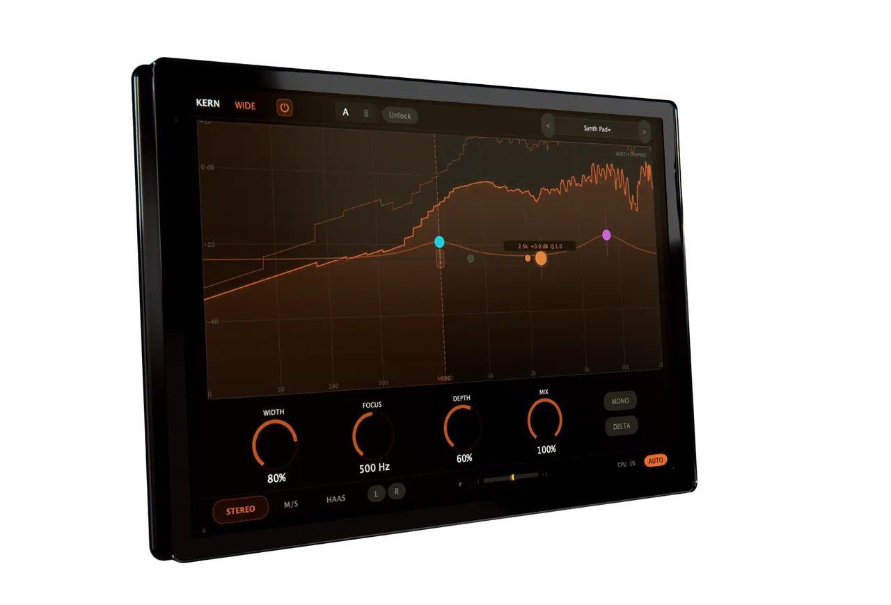 KERN WIDE plugin interface